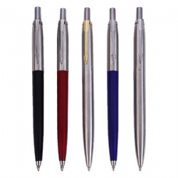 Golden press metal pen commercial advertising promotion metal ballpoint pen