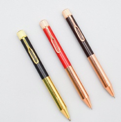 Manufacturers promote luxury color metal ballpoint pen business stationery gifts customized company LOGO