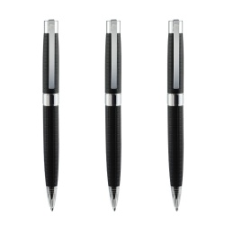 Manufacturer of custom high-grade luxury business writing pens pen barrel chequered texture to enhance texture