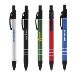 Manufacturer custom LOGO Click ball pen metal promotional pen