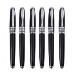 wholesale Ballpoint Pens Classic Design Arrival Luxury Full Metal Pen Office Business Men Signature Writing Buy 2 Send  Gift